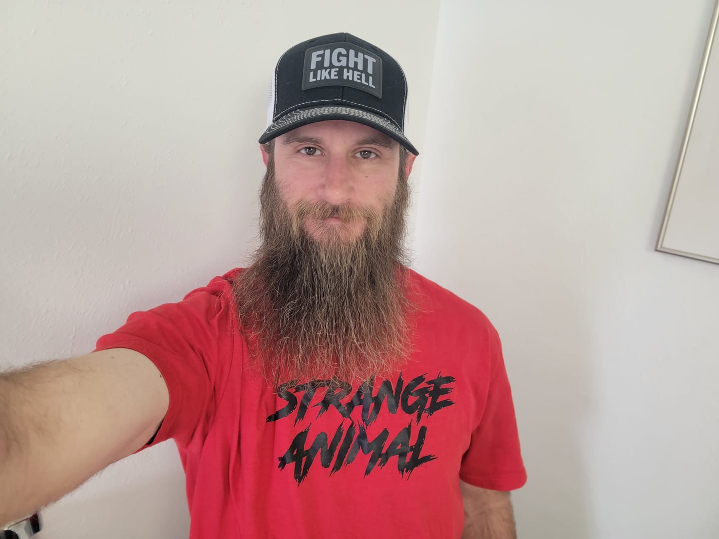 Customer photo review of Strange Animal T-Shirt