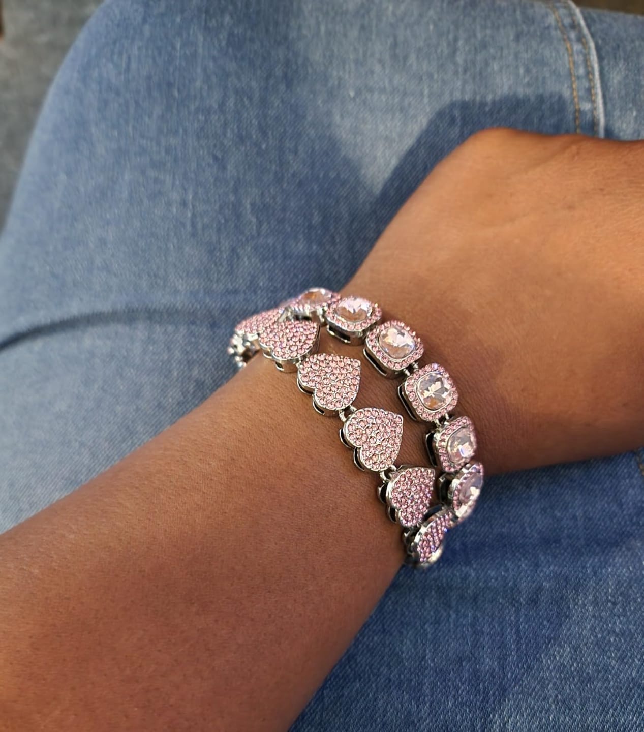 Customer photo review of 4 PCS MEGAN BRACELET STACK (Ready to Ship)