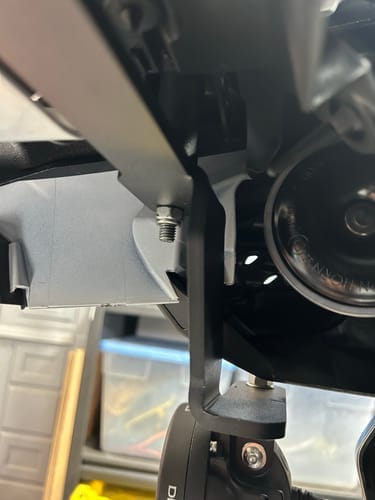 Customer photo review of Driving Light Mount - BMW R1250GS Adventure '19-'23 & R1200GS Adventure '14-'18
