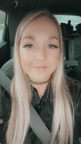 Customer photo review of Bold Definition Pre-Glued Lashes