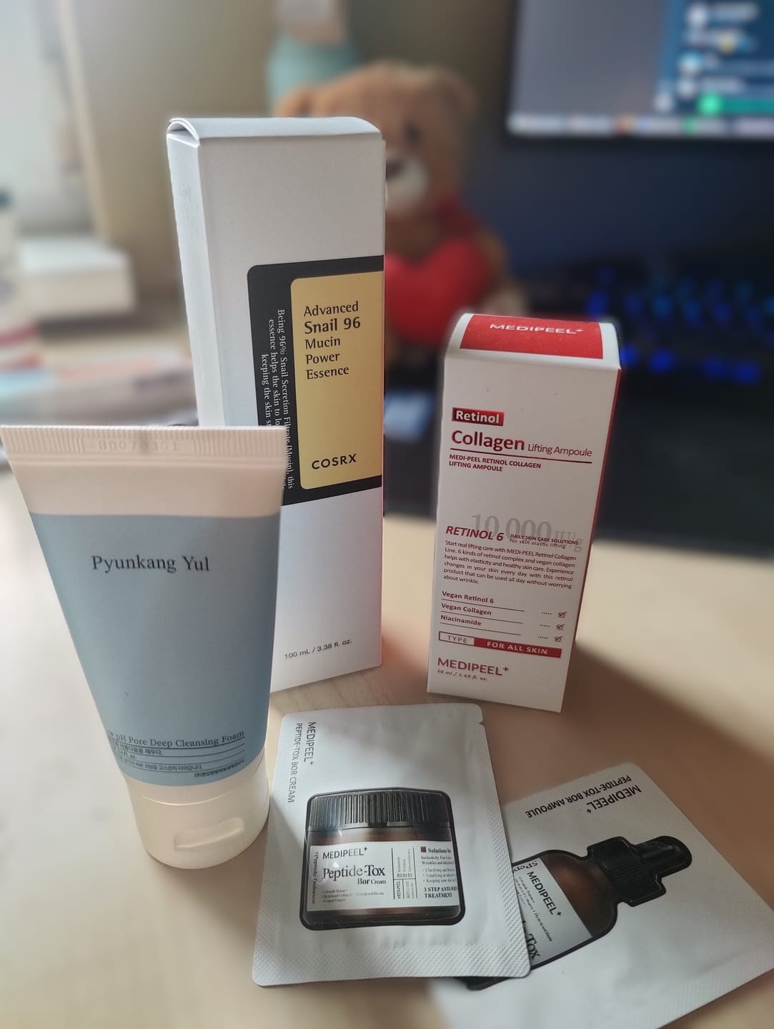 Customer photo review of Liftinga ampula ar retinolu un kolagēnu Medi-Peel Retinol Collagen Lifting Ampoule