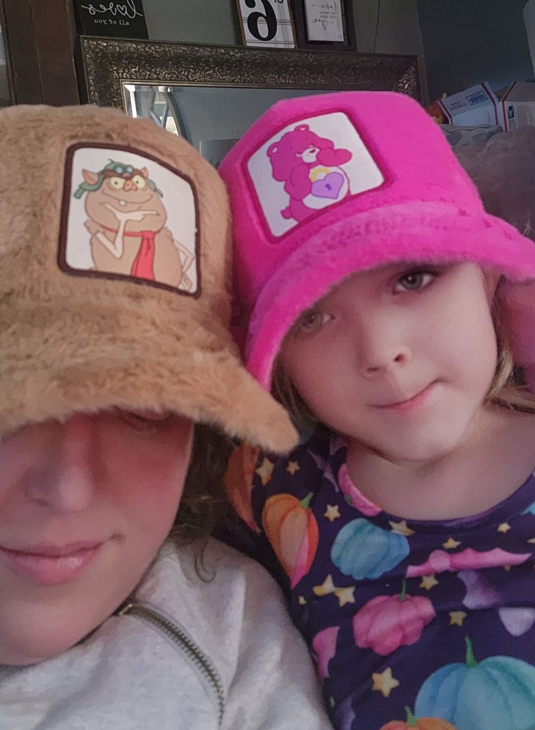 Customer photo review of OVERLORD X Care Bears: Secret Bear Trucker Cap