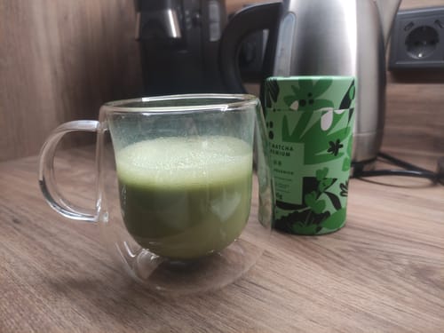 Customer photo review of Té Matcha Premium 100% - (para 1 -3 meses)