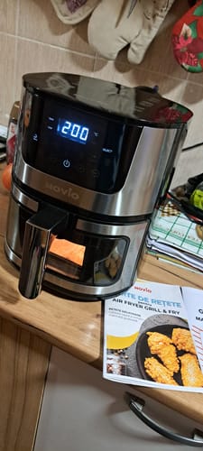 Customer photo review of Air Fryer Novio Grill & Fry