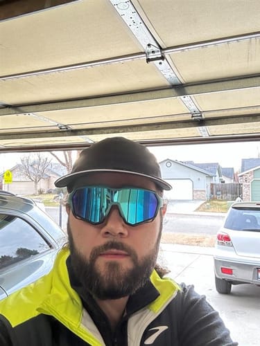 Customer photo review of Big Running Hat