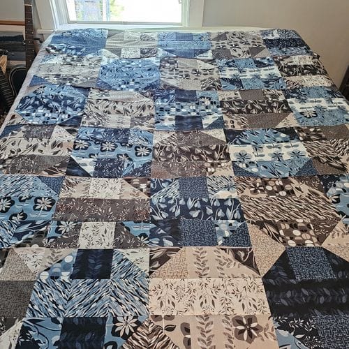 Customer photo review of Block Of The Month - Sunshine Blooms