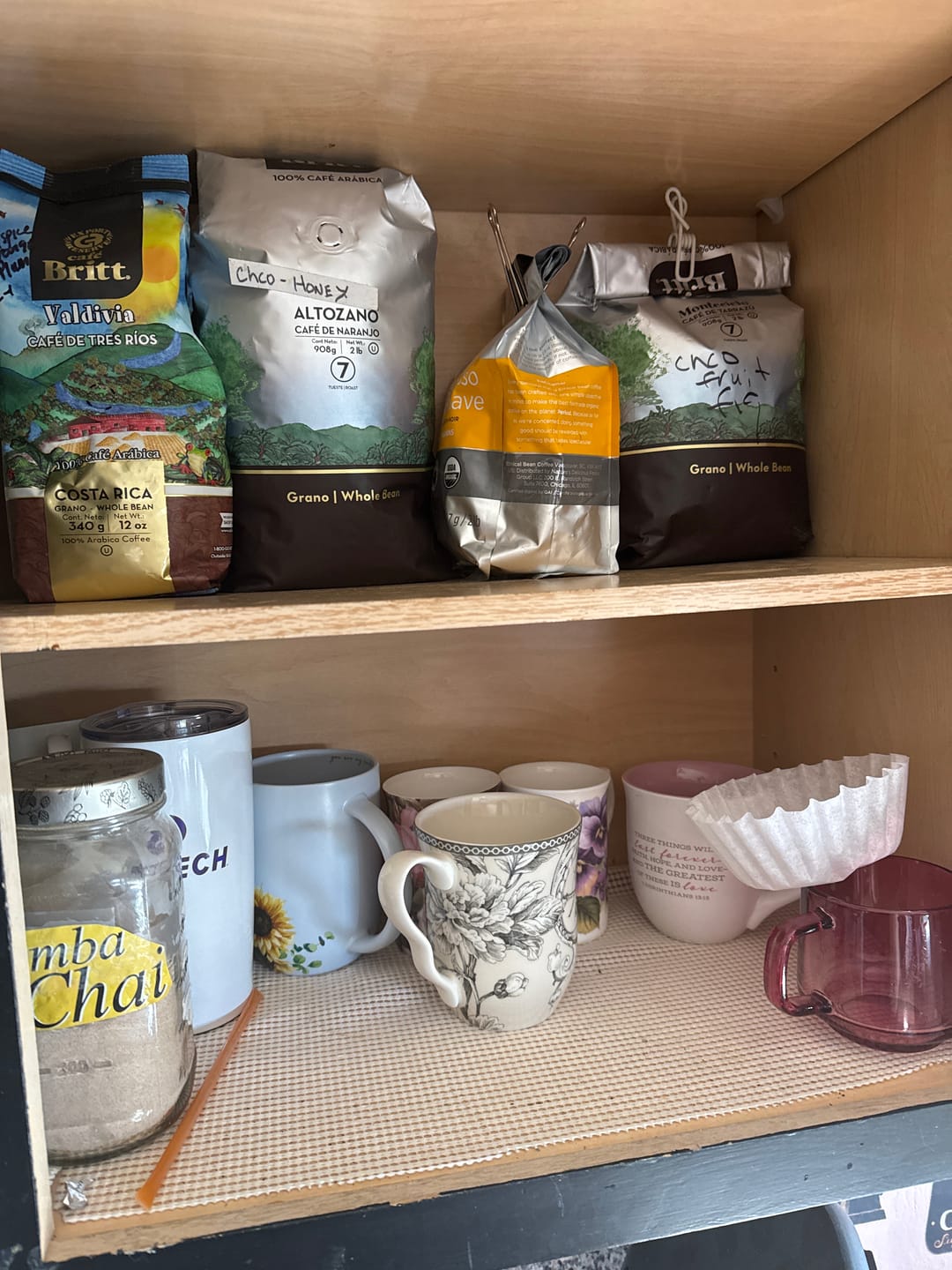 Customer photo review of COSTA RICAN MONTECIELO COFFEE FROM TARRAZÚ 2LB