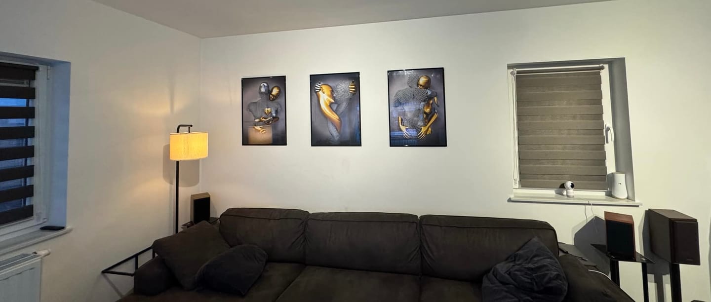 Customer photo review of Toile - Metal & Gold Love