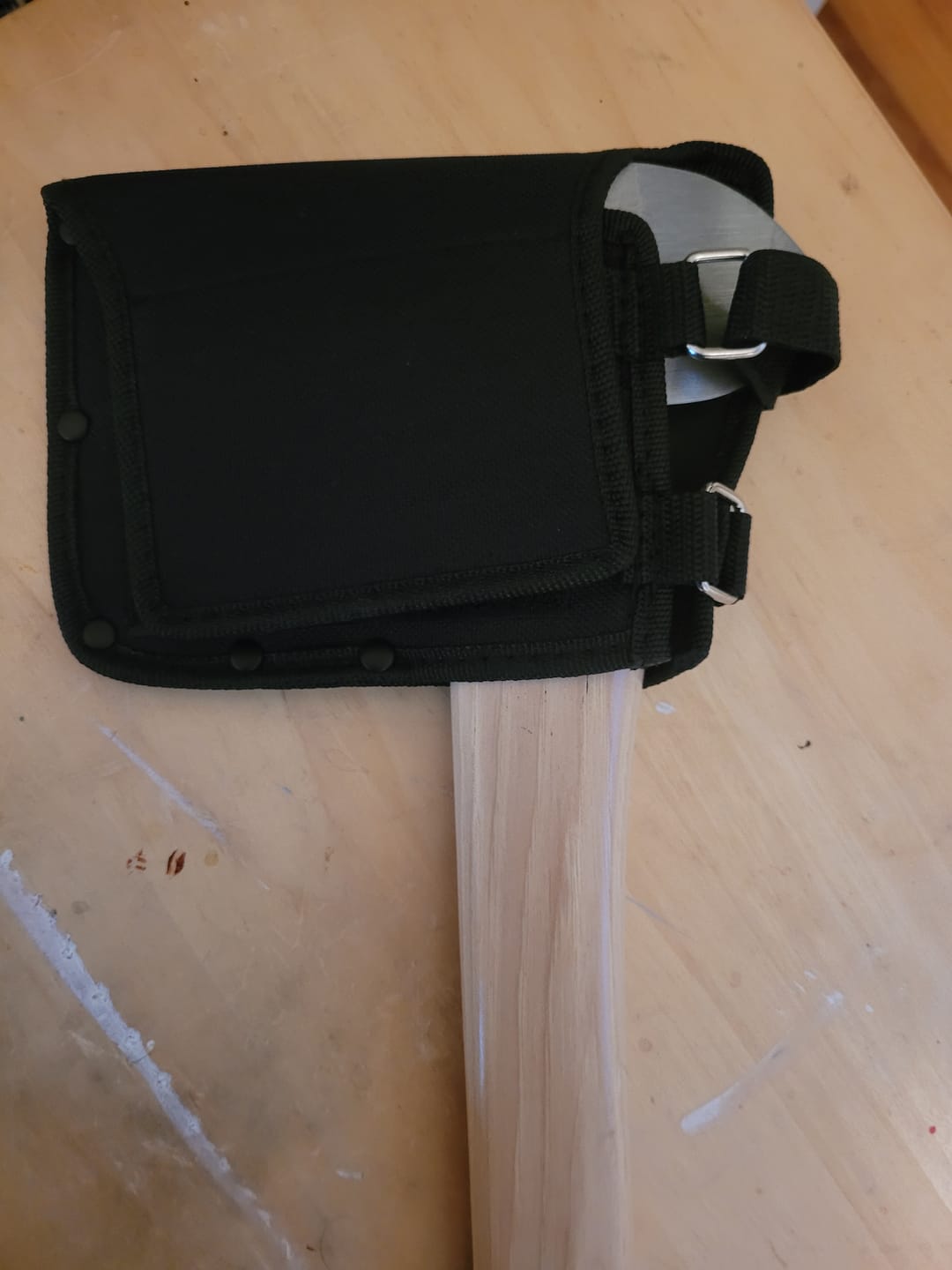Customer photo review of Universal Axe Head Sheath