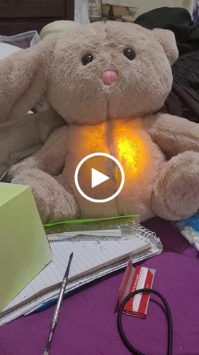 Customer video review of The Breathing Bunny