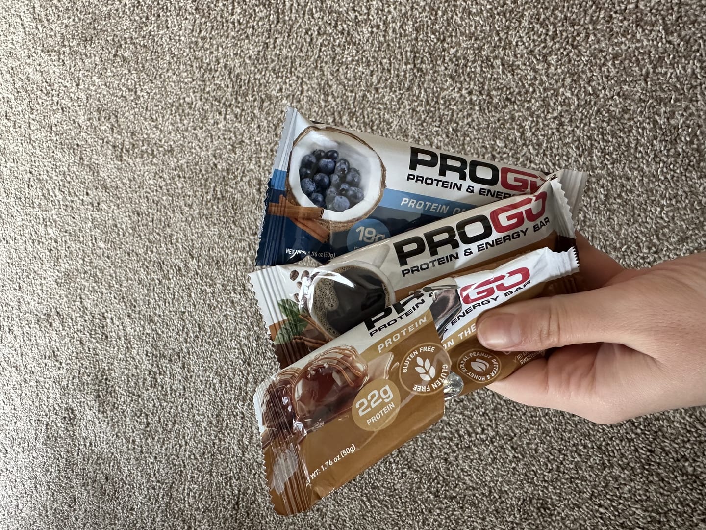 Customer photo review of Blueberry Coconut Crunch