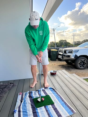 Customer photo review of StickyGolf Pro™ (Ultimate Edition)