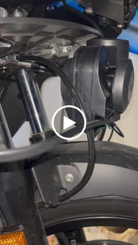 Customer photo review of SoundBomb Original Dual-Tone Air Horn