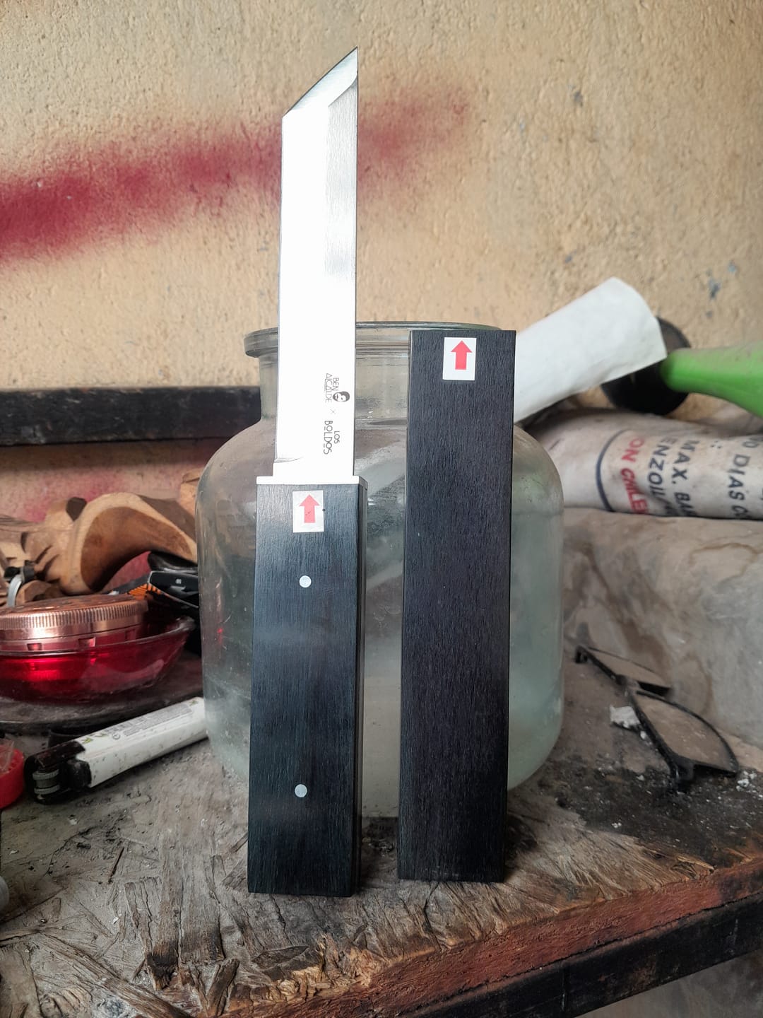 Customer photo review of Cuchillo TANTO Ben Alcalde