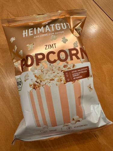 Customer photo review of Bio Popcorn Zimt