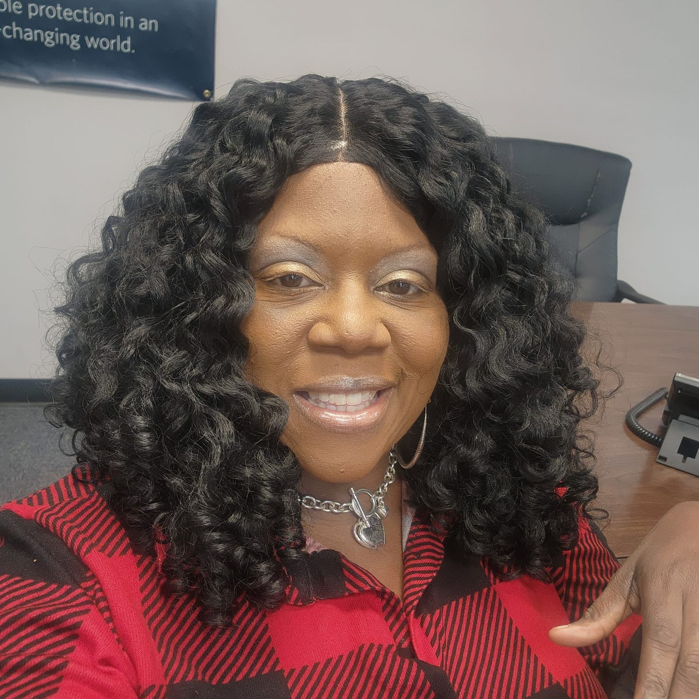 Customer photo review of Sensationnel Butta Lace Synthetic Hair HD Lace Wig - BUTTA UNIT 5