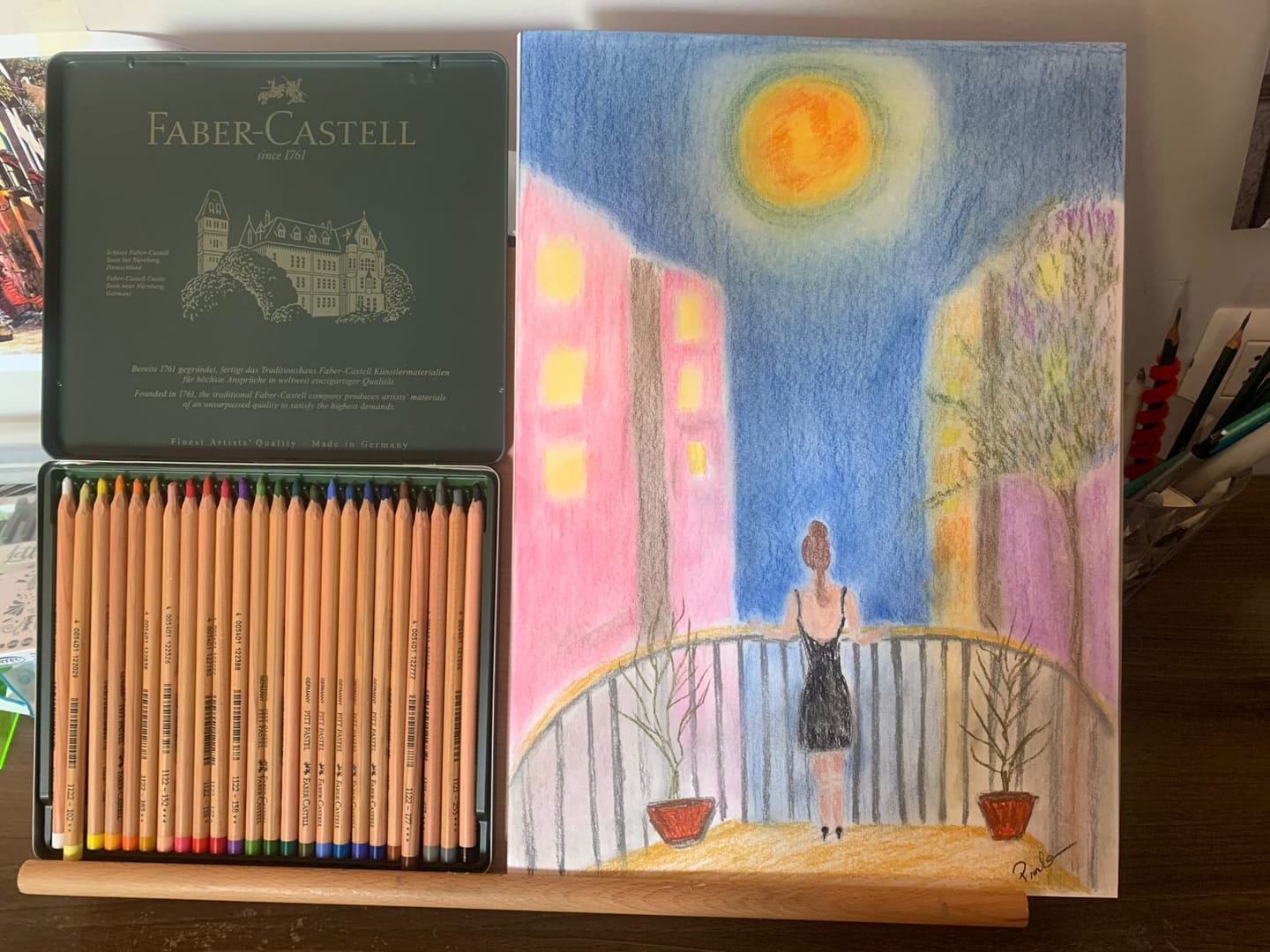 Customer photo review of Faber-Castell Pitt - Set 24 Lápices Pastel