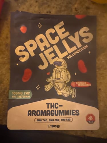 Customer photo review of THC Spacejellies Vollspektrum | 100mg THC | 20 Stk.