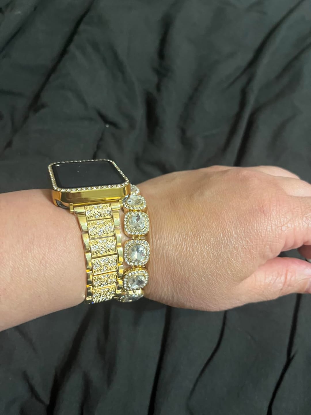 Customer photo review of 4 PCS MEGAN BRACELET STACK (Ready to Ship)
