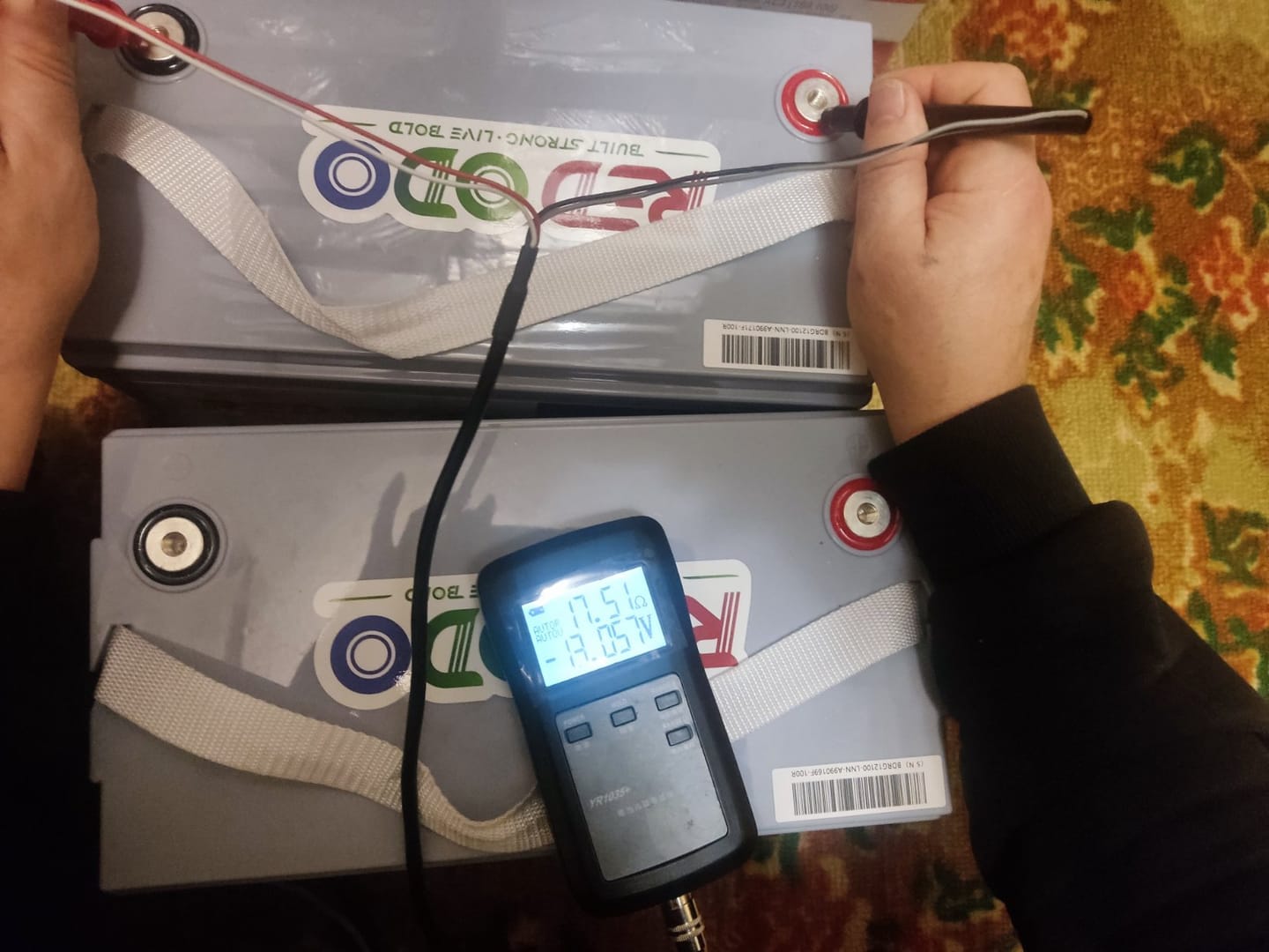 Customer photo review of 【Україна】0% ПДВ - Redodo 12V 100Аh LOW-TEMP LiFePO4 акумулятор глибокого циклу BMS 100A