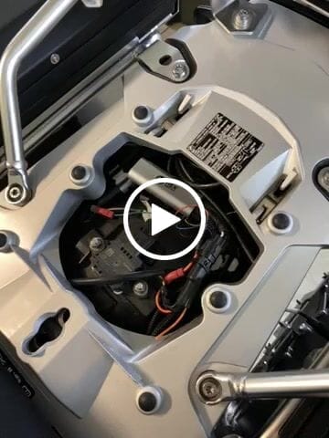 Customer photo review of Driving Light Mount - BMW R1250GS Adventure '19-'23 & R1200GS Adventure '14-'18