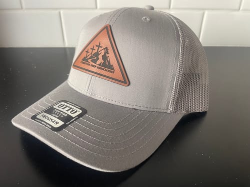 Customer photo review of [6 Pack] 112 Style Leather Patch Trucker Hat