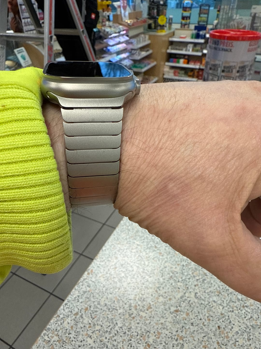 Customer photo review of Titanium Bracelet MG