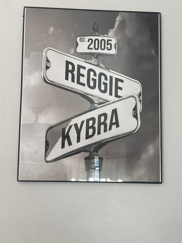 Customer photo review of COUPLES DATE OF LOVE by Cstm Canvas