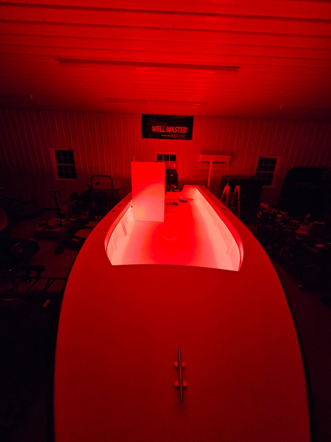 Customer photo review of Submersible Marine LED strip lights for boats with IP68 waterproof rating SMD 5050
