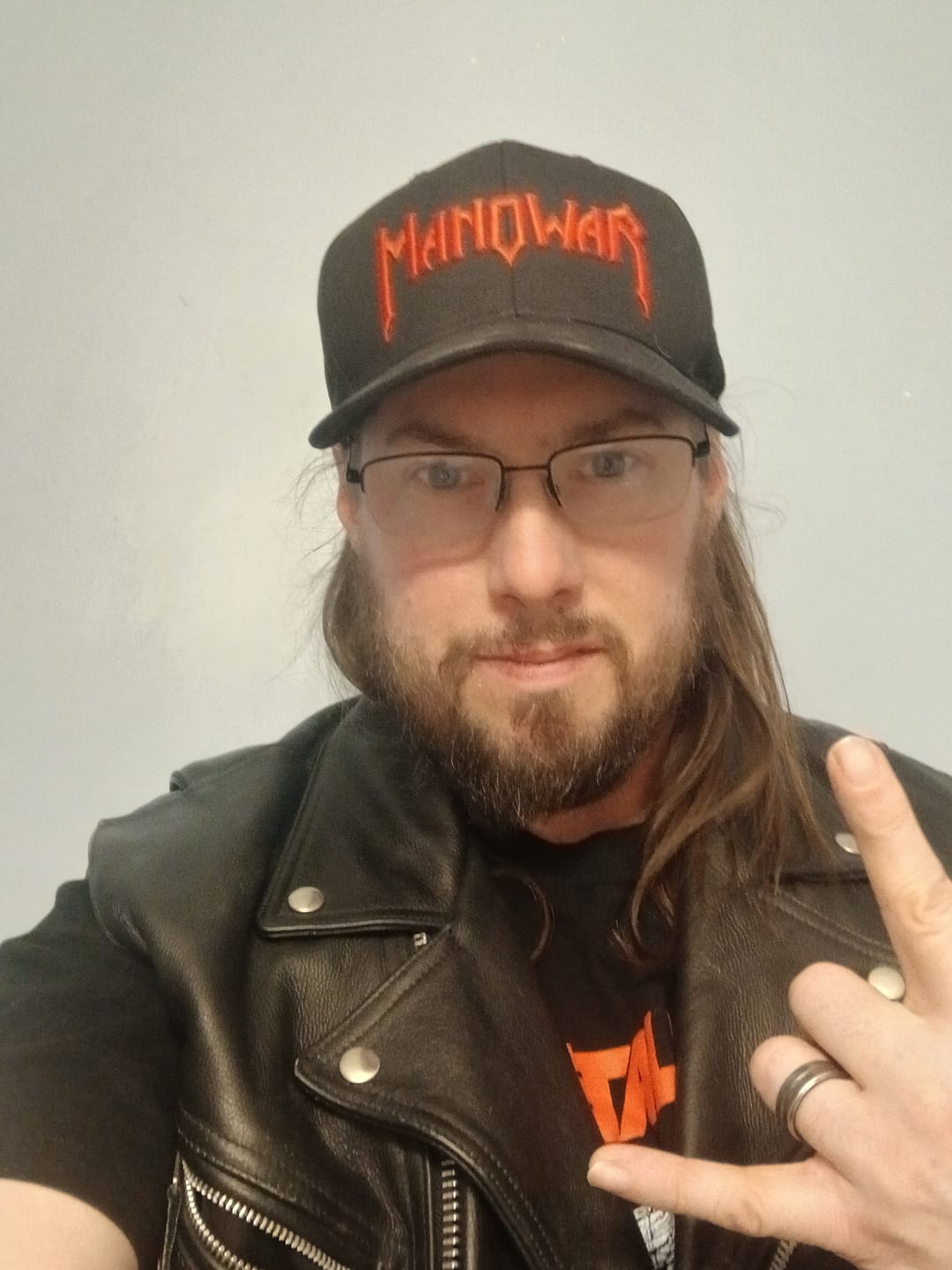 Customer photo review of Manowar Baseball Cap with 3D Logo