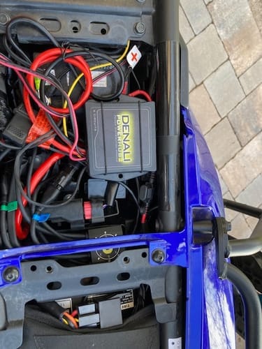 Customer photo review of Universal Wiring Harness for SoundBomb Horns - 5.5ft