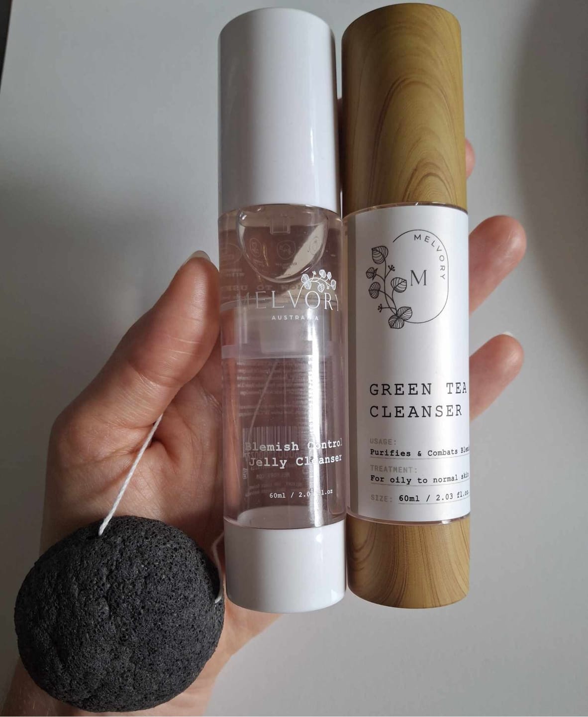 Customer photo review of Blemish Control Jelly Cleanser