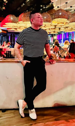 Customer photo review of MV Old Money Gurkha Pants