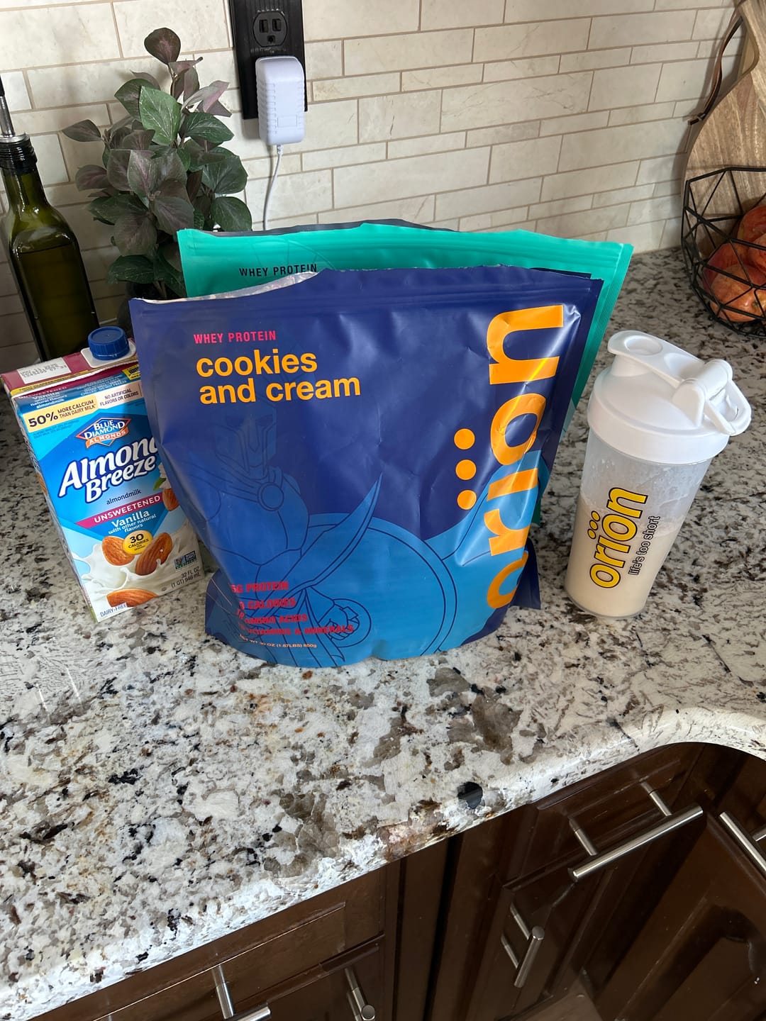 Customer photo review of Cookies and Cream Whey Isolate