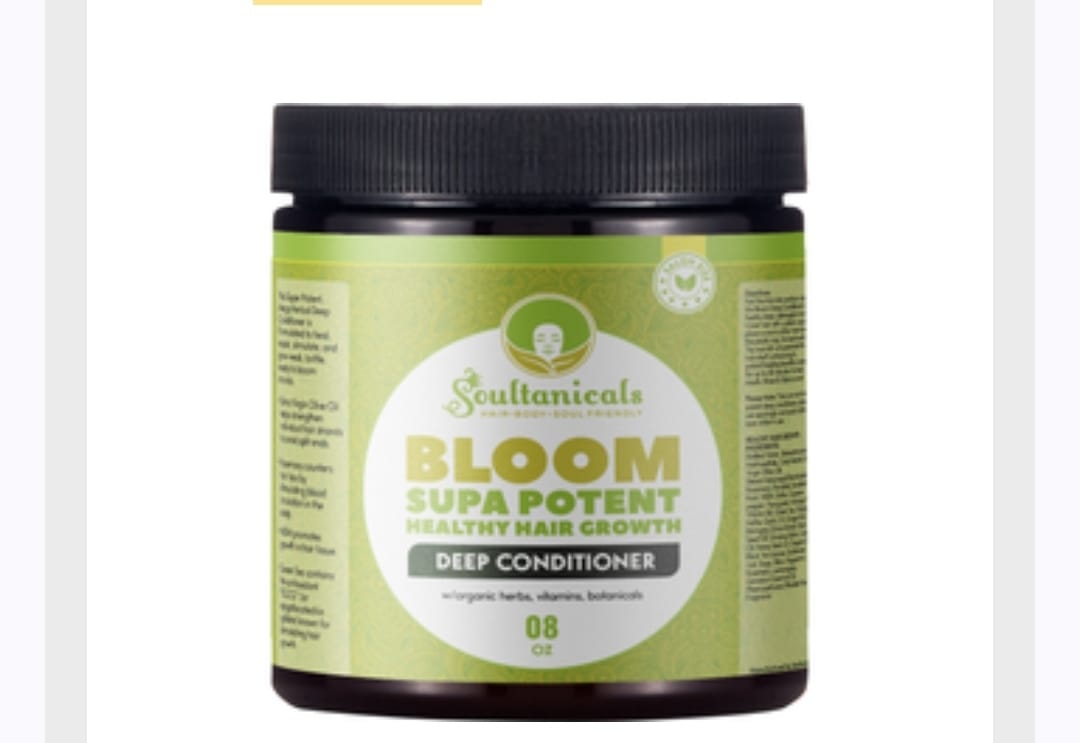 Customer photo review of Bloom Healthy Hair Growth Deep Conditioner