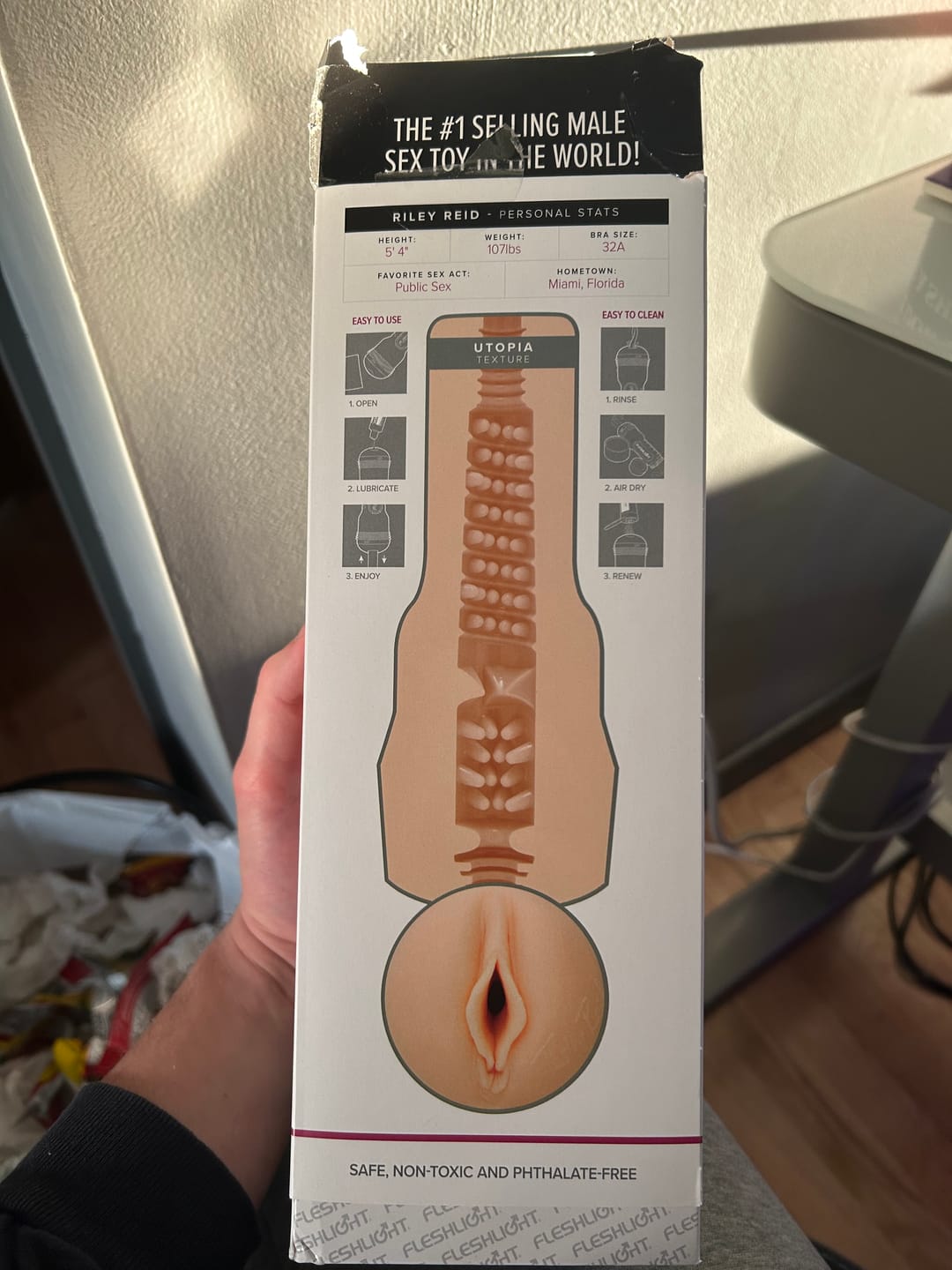 Customer photo review of Riley Reid