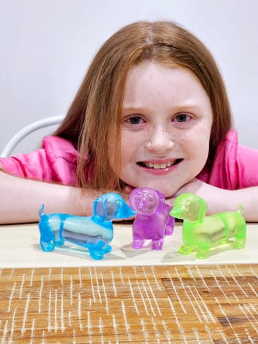 Customer photo review of Dachshund Sensory Jelly Fidget