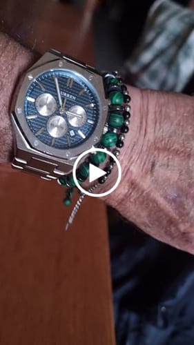 Customer video review of Curren Atene® orologio uomo acciaio