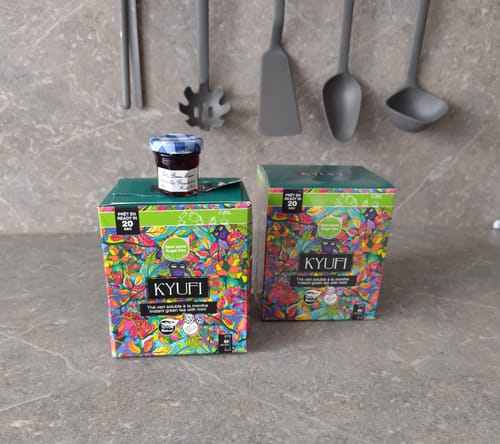 Customer photo review of Thé Vert Instantané À La Menthe - Sans Sucre