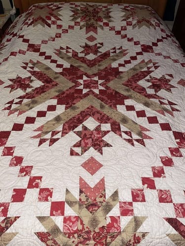 Customer photo review of Block Of The Month - Sunshine Blooms