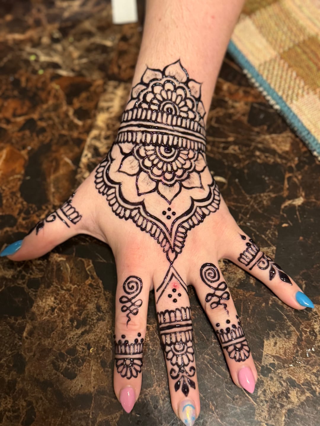 Customer photo review of 1 oz. Bottle of Fresh Jagua tattoo Gel