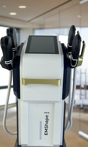 Customer photo review of Professional EMShape® Neo Body Sculpt Machine 5 in 1