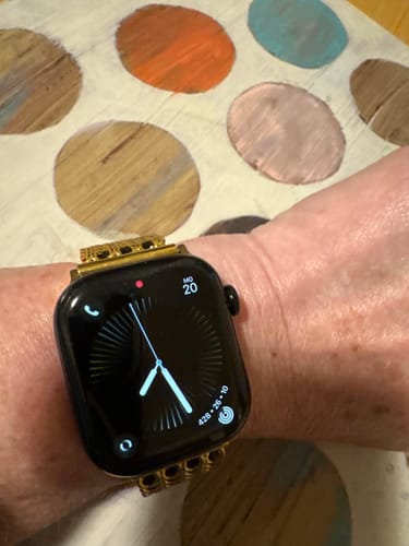 Customer photo review of Apple Watch Metallarmband "Kayleen"