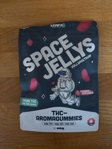 Customer photo review of THC Spacejellies Vollspektrum | 100mg THC | 20 Stk.