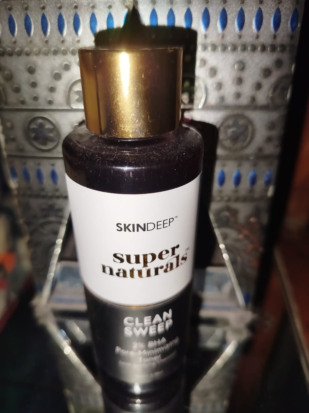 Customer photo review of CLEAN SWEEP - 2% BHA Pore-Minimizing Toner (w/ purifying Charcoal)