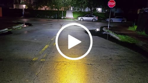 Customer photo review of D14 Destroyer LED Headlight - Universal Fit