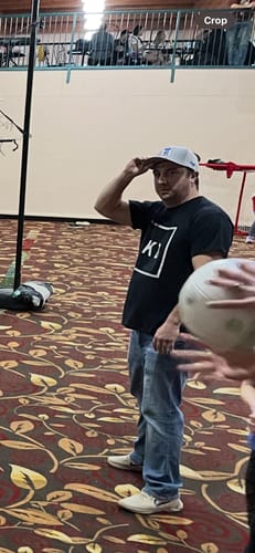 Customer photo review of Game-Worn Hat - 1980 Miracle Hockey Team Collection