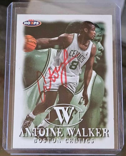 Customer photo review of Antoine Walker Autograph Signing
