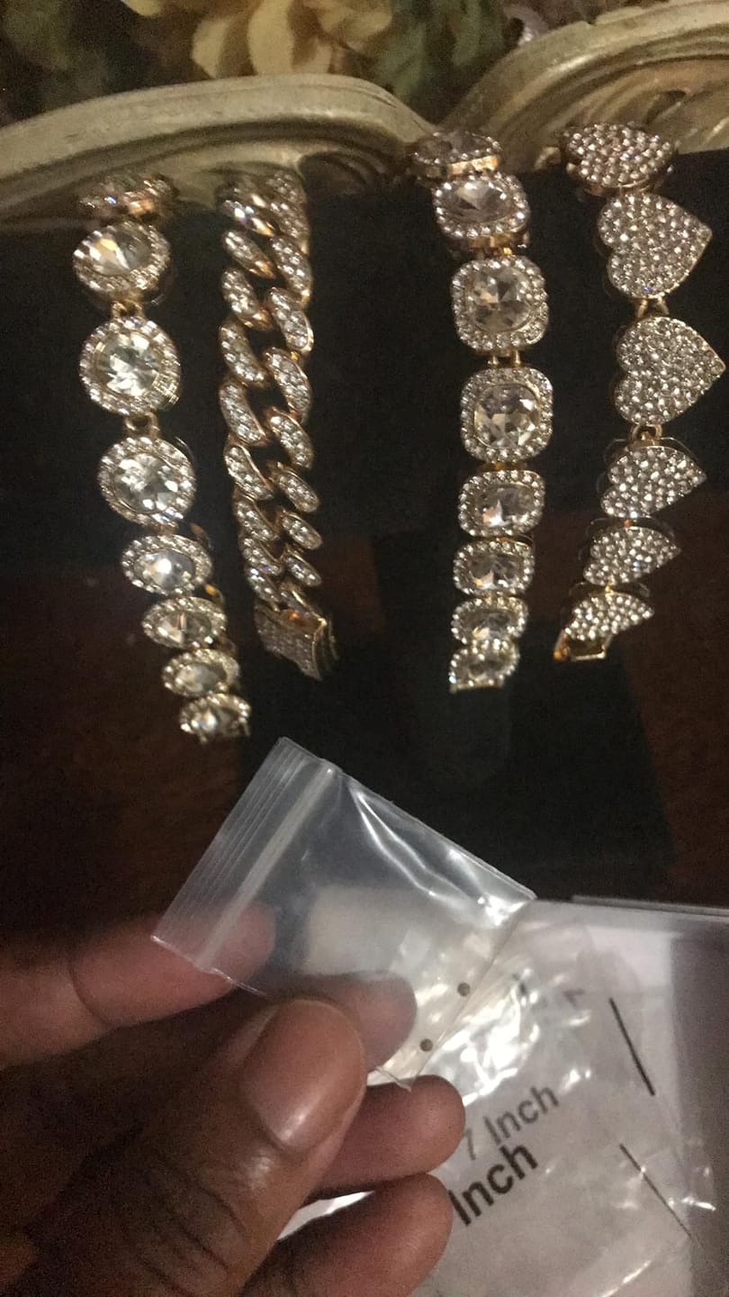 Customer photo review of 4 PCS MEGAN BRACELET STACK (Ready to Ship)