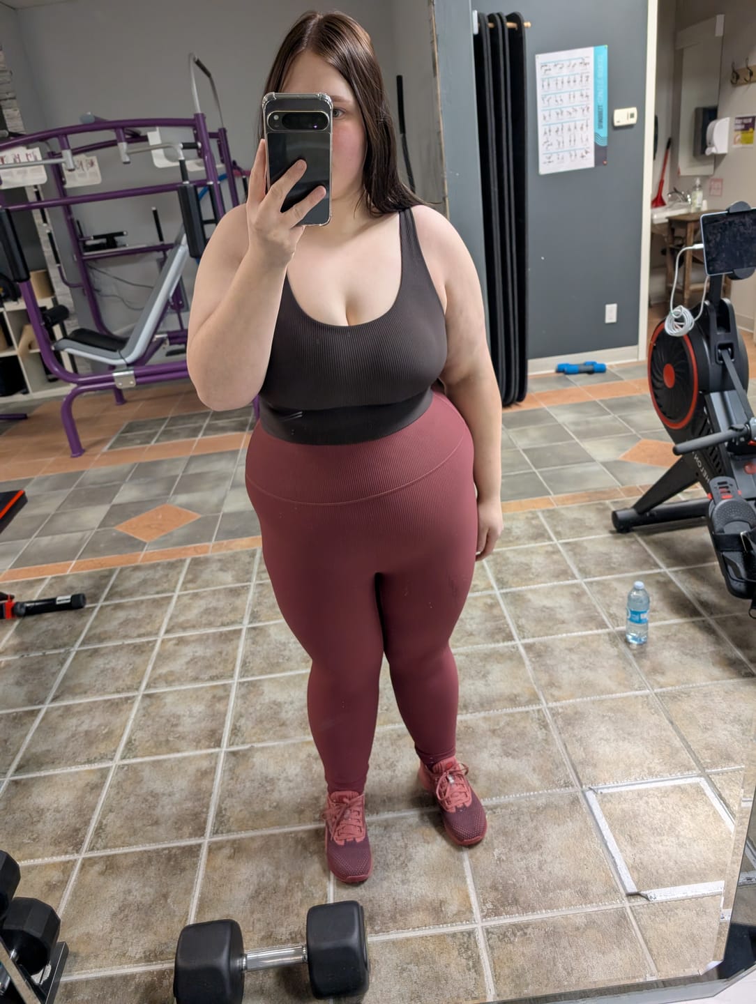 Customer photo review of Ribbed Leggings